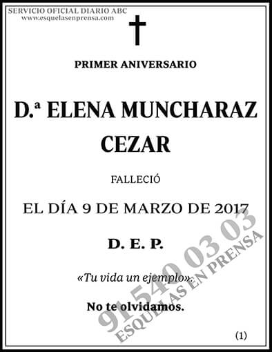 Elena Muncharaz Cezar